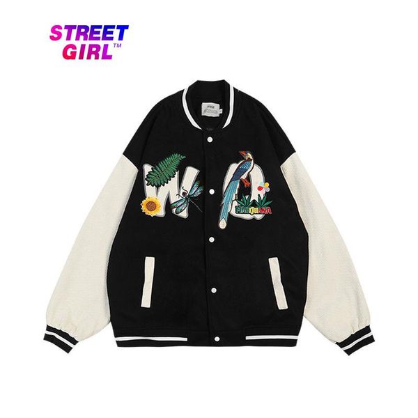 women's jackets 2021 mens hip hop plant insect print baseball streetwear patchwork jacket coats men casual winter harajuku bomber, Black;brown
women's jackets 2021 mens hip hop plant insect print baseball streetwear patchwork jacket coats men casual winter harajuku bomber, Black;brown