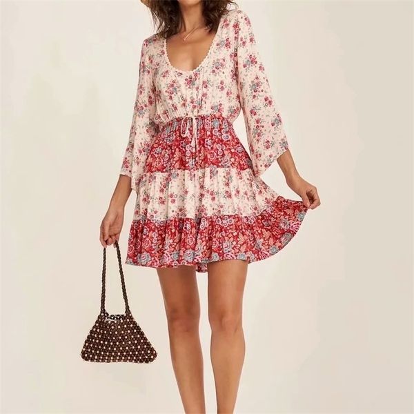 summer o-neck a-line printing patchwork belt pullover casual women mini dress 210524, Black;gray
summer o-neck a-line printing patchwork belt pullover casual women mini dress 210524, Black;gray