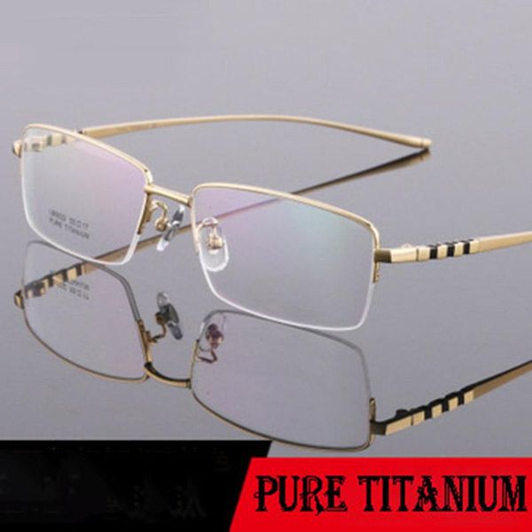 fashion sunglasses frames pure titanium glasses frame prescription eye eyeglasses myopia optical eyewear, Black
fashion sunglasses frames pure titanium glasses frame prescription eye eyeglasses myopia optical eyewear, Black