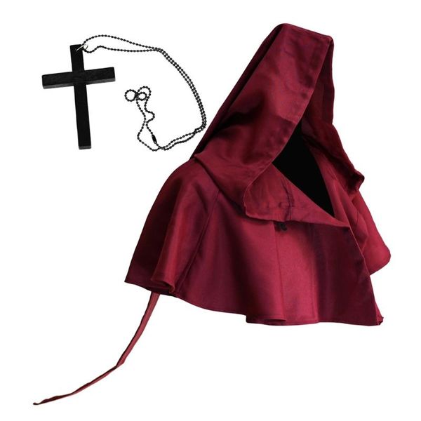party hats witch cowl hat cross necklace set halloween religious cloak cosplay costumes accessories
party hats witch cowl hat cross necklace set halloween religious cloak cosplay costumes accessories