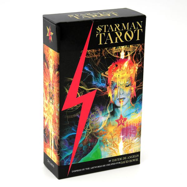 78-card Deck Starman Tarot Davide De Angelis Eagerly Anticipated Tarot Kit E Guidebook Divination Book Sets for Beginners Game
78-card Deck Starman Tarot Davide De Angelis Eagerly Anticipated Tarot Kit E Guidebook Divination Book Sets for Beginners Game