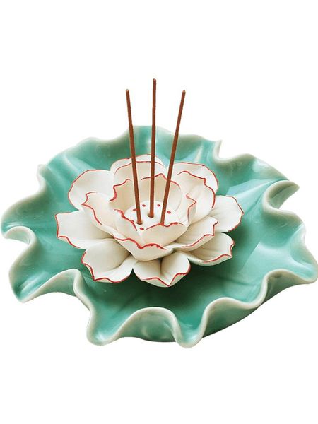 fragrance lamps ceramic flower stick incense burner porcelain portable home smell lotus sink parfum zen decor ii50xxl
fragrance lamps ceramic flower stick incense burner porcelain portable home smell lotus sink parfum zen decor ii50xxl