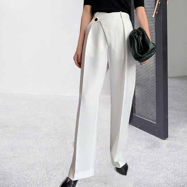 women's pants & capris 2021 autumn arrive women black white grey waist female big wide leg long trousers
women's pants & capris 2021 autumn arrive women black white grey waist female big wide leg long trousers