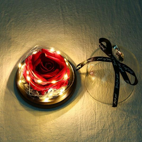 party decoration heart glass dome simulation rose flower string light home night valentine's day gift
party decoration heart glass dome simulation rose flower string light home night valentine's day gift