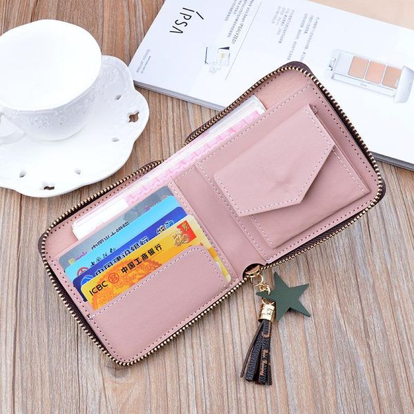 wallets wallet women short zipper tassle lettered korean style student small mini female purse, Red;black
wallets wallet women short zipper tassle lettered korean style student small mini female purse, Red;black