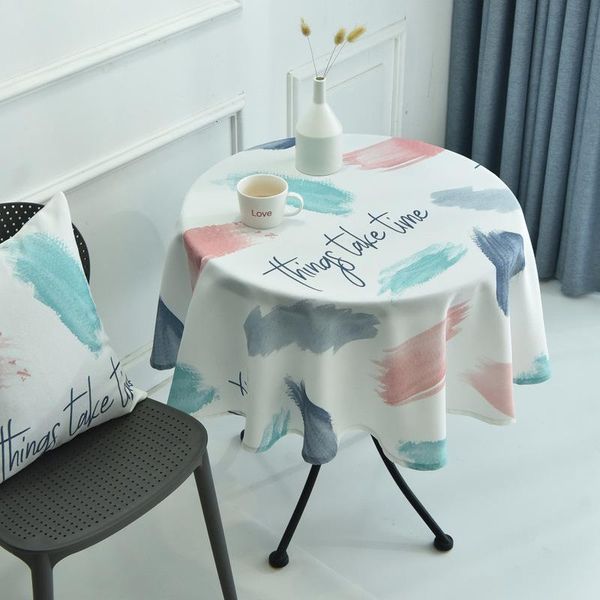 table cloth nordic round tablecloth simple waterproof restaurant el household christmas decoration for home
table cloth nordic round tablecloth simple waterproof restaurant el household christmas decoration for home