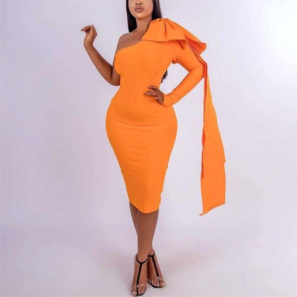 one shoulder dress party bodycon orange long sleeve high waist mid calf elegant work office evening night vestidos mujer dresses 210510, Black;gray
one shoulder dress party bodycon orange long sleeve high waist mid calf elegant work office evening night vestidos mujer dresses 210510, Black;gray