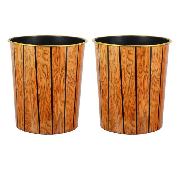 waste bins 2pcs household bin creative premium pp garbage container trash holder