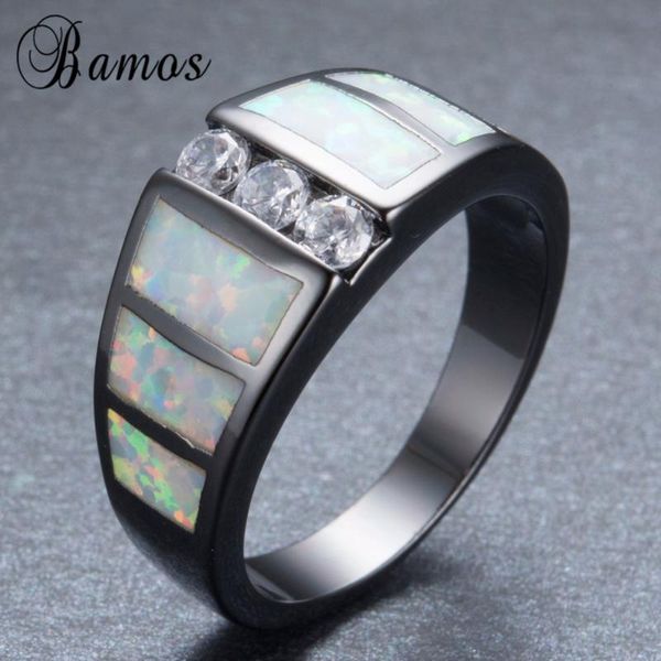 wedding rings bamos women men rainbow fire opal finger ring black gold filled party engagement zircon valentine's day rb1118, Slivery;golden
wedding rings bamos women men rainbow fire opal finger ring black gold filled party engagement zircon valentine's day rb1118, Slivery;golden
