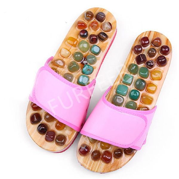 women's agate foot massage slippers indoor health home shoes women slides casual flat sandals female outside beach flip flops, Black
women's agate foot massage slippers indoor health home shoes women slides casual flat sandals female outside beach flip flops, Black