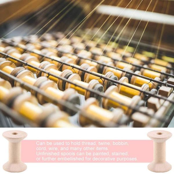 24pcs unfinished wooden empty thread spools natural color sewing accessories crafts diy roller darning reels organizer notions & tools, Black
24pcs unfinished wooden empty thread spools natural color sewing accessories crafts diy roller darning reels organizer notions & tools, Black
