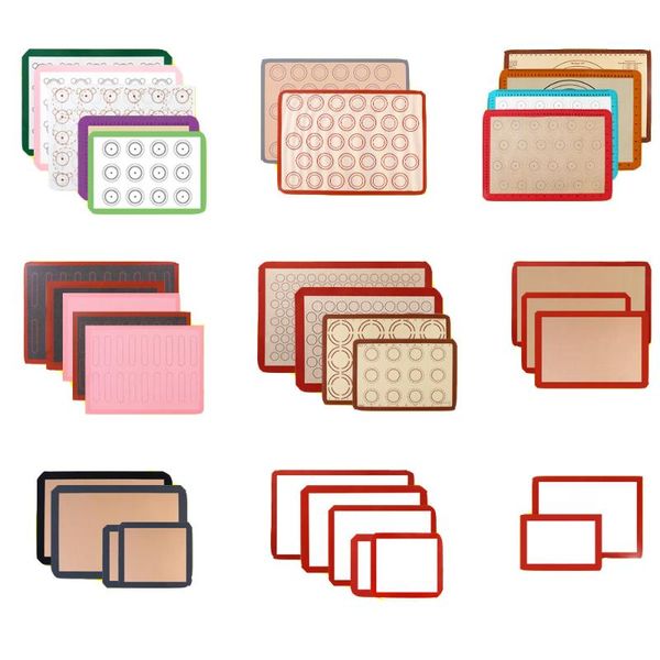 rolling pins & pastry boards multi-size silicone baking mat sheet for dough pad non-stick oven patisserie accessories tools a01
rolling pins & pastry boards multi-size silicone baking mat sheet for dough pad non-stick oven patisserie accessories tools a01