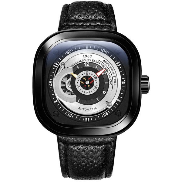 wristwatches men mechanical watch alloy pin buckle stainless steel tourbillon fashion trend square leather men's, Slivery;brown
wristwatches men mechanical watch alloy pin buckle stainless steel tourbillon fashion trend square leather men's, Slivery;brown