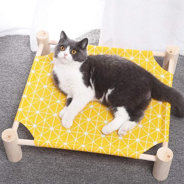 cat beds & furniture pet cot bed for house breathable puppy hammock wood canvas lounge small cats dogs
cat beds & furniture pet cot bed for house breathable puppy hammock wood canvas lounge small cats dogs