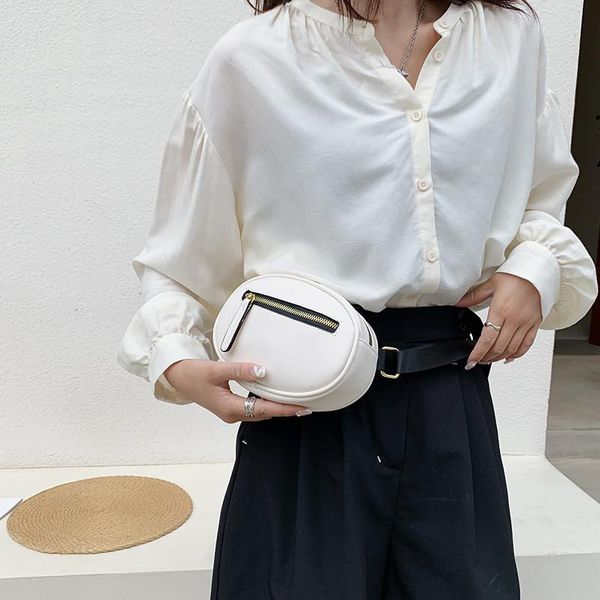waist bags fashion women's pu pocket trend zipper shoulder bag solid color japanese and korean female small
waist bags fashion women's pu pocket trend zipper shoulder bag solid color japanese and korean female small