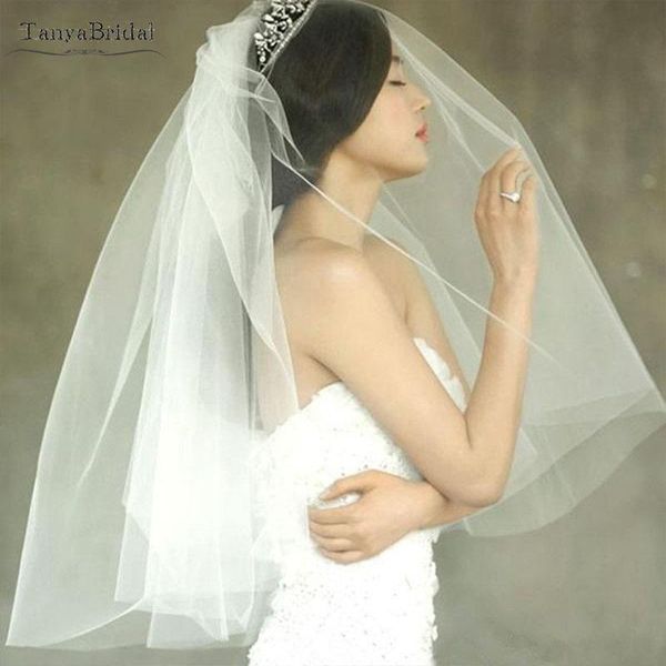 bridal veils elbow length wedding jeon ji hyun same simple elegant velos de novia instock china veil accessories dv004, Black
bridal veils elbow length wedding jeon ji hyun same simple elegant velos de novia instock china veil accessories dv004, Black