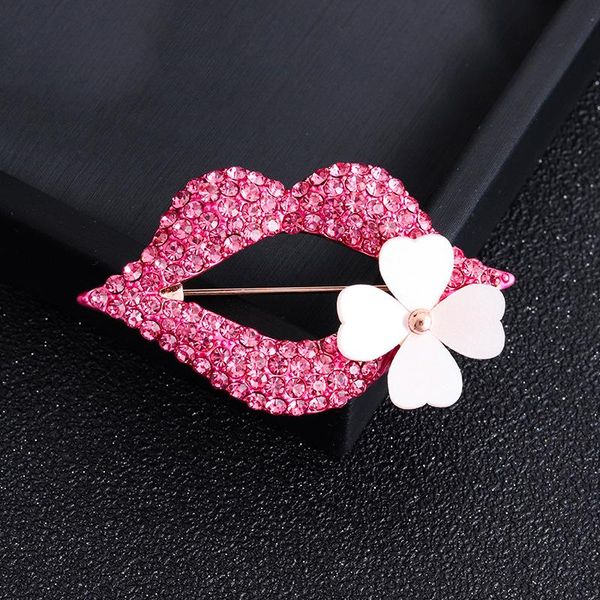 pins, brooches white/pink cz lip brooch women accessories flower pin fashion costume jewelry cute gifts, Gray
pins, brooches white/pink cz lip brooch women accessories flower pin fashion costume jewelry cute gifts, Gray