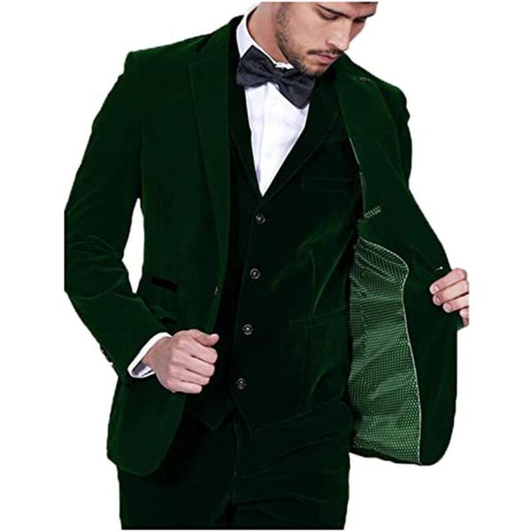 men's suits & blazers spring/autumn men skinny green/red/navy velvet smoking blazer man fashion 3 pieces set trajes de hombre party dre, White;black
men's suits & blazers spring/autumn men skinny green/red/navy velvet smoking blazer man fashion 3 pieces set trajes de hombre party dre, White;black