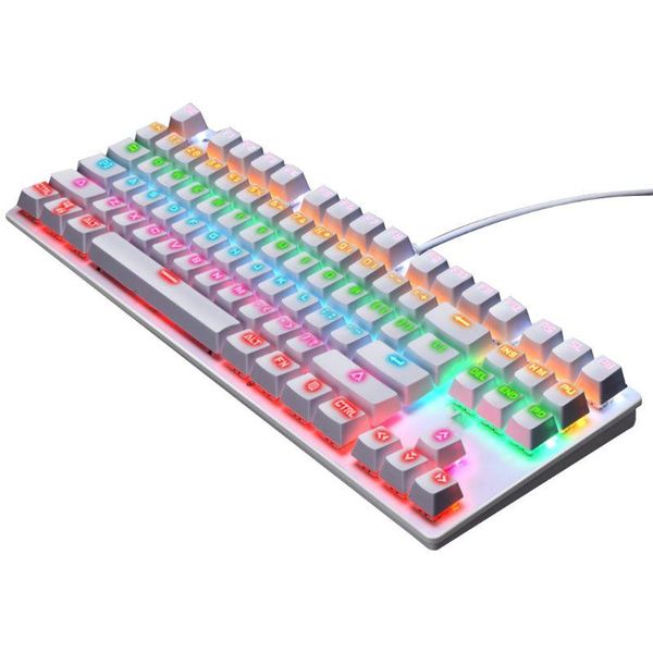 keyboards k550 green shaft mechanical keypad 87 keys gaming keyboard with colorful light effect for windows xp/7/8/10 systems
keyboards k550 green shaft mechanical keypad 87 keys gaming keyboard with colorful light effect for windows xp/7/8/10 systems