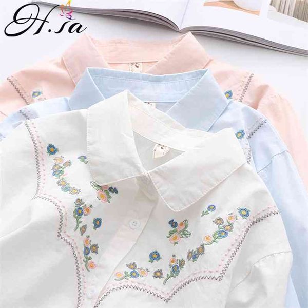 hsa cotton emboridery shirts women floral white blouse loose lady female clothes outwear spring s 210430
hsa cotton emboridery shirts women floral white blouse loose lady female clothes outwear spring s 210430