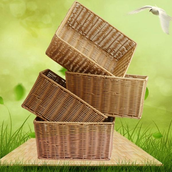 storage baskets 1pc 30*20*12cm rattan basket organizer snack collecting container for kitchen bathroom supermarket
storage baskets 1pc 30*20*12cm rattan basket organizer snack collecting container for kitchen bathroom supermarket