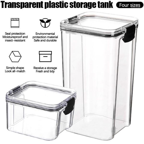 storage bottles & jars transparent sealed jar food canister keep fresh kitchen box for candy cookie rice sugar flour pasta nuts
storage bottles & jars transparent sealed jar food canister keep fresh kitchen box for candy cookie rice sugar flour pasta nuts