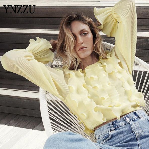 women's sweaters casual women ruffles knitted sweater 2021 autumn winter long sleeve ruffled female ladies pullover jumpers ynzzu yt913, White;black
women's sweaters casual women ruffles knitted sweater 2021 autumn winter long sleeve ruffled female ladies pullover jumpers ynzzu yt913, White;black