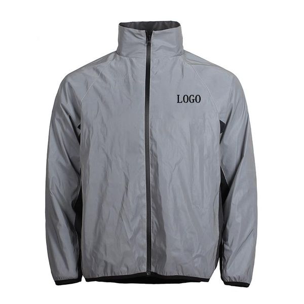 men's jackets custom print logo fashion polyester windbreaker safety reflective jacket for men, Black;brown
men's jackets custom print logo fashion polyester windbreaker safety reflective jacket for men, Black;brown