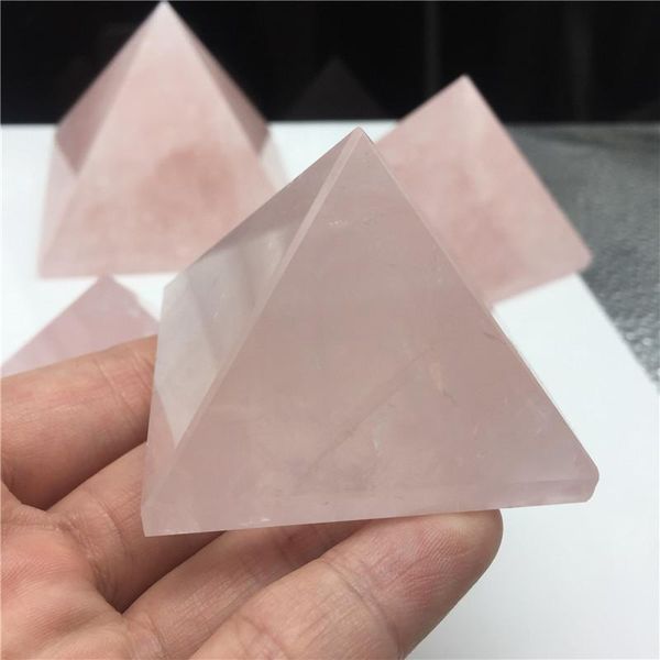 decorative objects & figurines 1pc 20-80mm natural rose quartz pyramid stone crystal feng shui healing specimens wicca decor stones
decorative objects & figurines 1pc 20-80mm natural rose quartz pyramid stone crystal feng shui healing specimens wicca decor stones