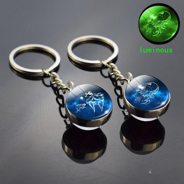 keychains night luminous 12 constellation keychain glass ball zodiac sign men car key chain glow in the dark jewelry, Silver
keychains night luminous 12 constellation keychain glass ball zodiac sign men car key chain glow in the dark jewelry, Silver