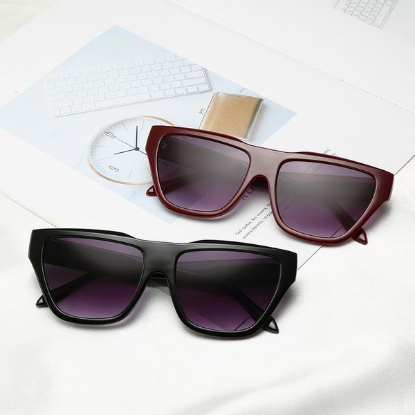 sunglasses fashion flat square women design ladies gradient shades sun glasses female uv400 zonnebril dames, White;black
sunglasses fashion flat square women design ladies gradient shades sun glasses female uv400 zonnebril dames, White;black