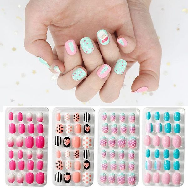 false nails 24pcs/box children/cartoon candy fake full coverage self-adhesive nail polish cute girl manicure decoration cl02, Red;gold
false nails 24pcs/box children/cartoon candy fake full coverage self-adhesive nail polish cute girl manicure decoration cl02, Red;gold