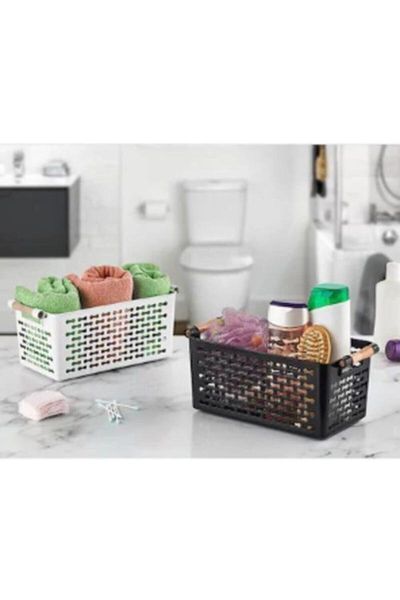 pcs wooden handle plastic organizer basket e & m-spt01 bath accessory set
pcs wooden handle plastic organizer basket e & m-spt01 bath accessory set