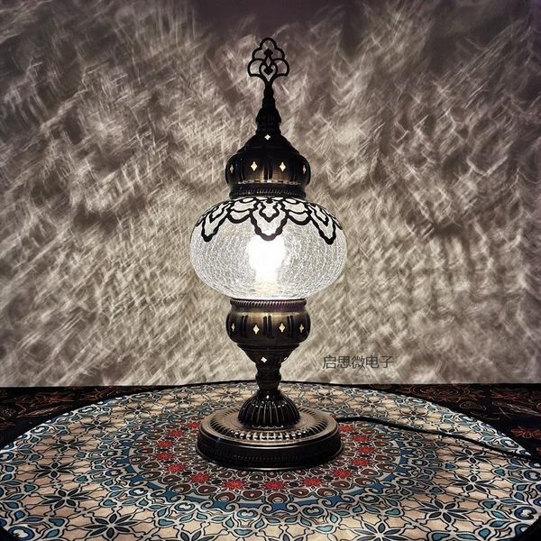 table lamps big size creative holiday retro ice-cracked clear turkish lamp night light bedroom desk lighting home decoration
table lamps big size creative holiday retro ice-cracked clear turkish lamp night light bedroom desk lighting home decoration
