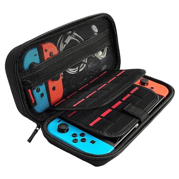 storage bags eva portable hard shell case bag game console protection holder pouch card slot box for nintend switch machine
storage bags eva portable hard shell case bag game console protection holder pouch card slot box for nintend switch machine