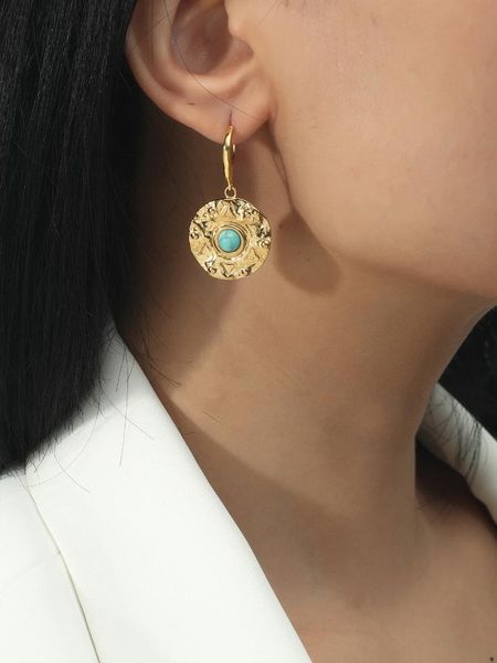 dangle & chandelier vintage gold color bohemian retro real stone paragraph coins round drop earrings for women unusual 2021 trend jewelry, Silver
dangle & chandelier vintage gold color bohemian retro real stone paragraph coins round drop earrings for women unusual 2021 trend jewelry, Silver