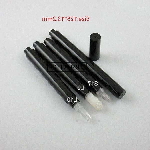 storage bottles & jars 3ml cosmetic press/click pen in black packing container for concealer cream lip gloss with different applicators f184
storage bottles & jars 3ml cosmetic press/click pen in black packing container for concealer cream lip gloss with different applicators f184