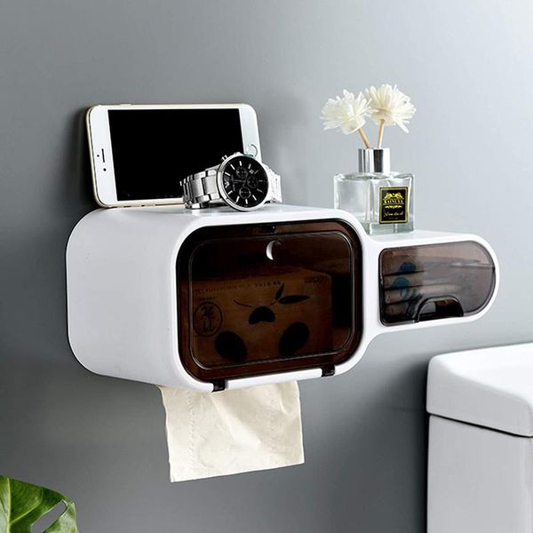 toilet paper holders self adhesive roll holder and flushable wet wipe & dispenser wall mounted with cell phone shelf
toilet paper holders self adhesive roll holder and flushable wet wipe & dispenser wall mounted with cell phone shelf