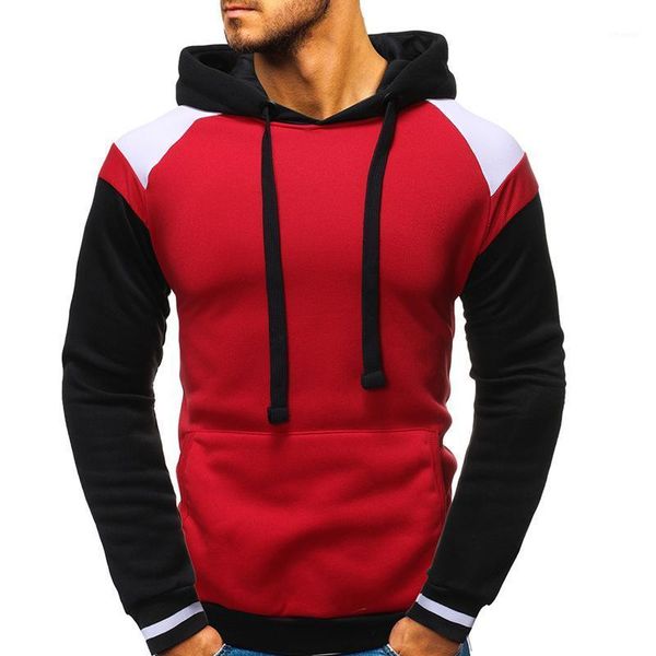 men's hoodies & sweatshirts hoodie europe and america design personality harajuku fashion casual splicing sportswear slim all-match spr, Black
men's hoodies & sweatshirts hoodie europe and america design personality harajuku fashion casual splicing sportswear slim all-match spr, Black