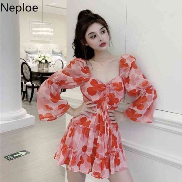 neploe chiffon mini dress women summer robe long sleeve square collar floral beach holiday vestidos temperament dresses 210422, Black;gray
neploe chiffon mini dress women summer robe long sleeve square collar floral beach holiday vestidos temperament dresses 210422, Black;gray