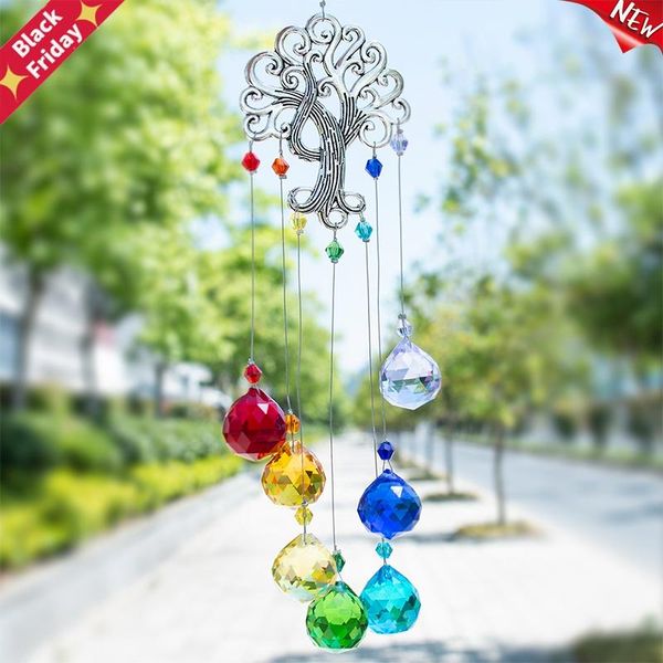 crystal suncatcher chakra colors balls prism tree of life window hanging pendant rainbow sun catcher christmas home decor garden decorations
crystal suncatcher chakra colors balls prism tree of life window hanging pendant rainbow sun catcher christmas home decor garden decorations