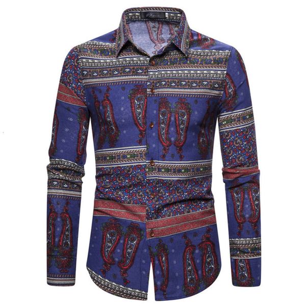 men's casual shirts shirt youth ethnic pattern printing men's casual long sleeve fashion slim size wyu1 zg68, White;black
men's casual shirts shirt youth ethnic pattern printing men's casual long sleeve fashion slim size wyu1 zg68, White;black
