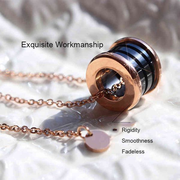 brand necklace high-quality fadeless necklace ceramic charity 18k rose gold titanium steel sweater chain wholesal, Silver
brand necklace high-quality fadeless necklace ceramic charity 18k rose gold titanium steel sweater chain wholesal, Silver