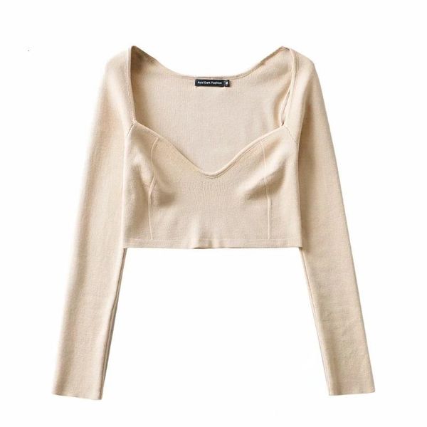 Women's Sweaters Cropped sweater women solid pullover long sleeve sexy fall v neck black red knitted streetwear LNBE, White;black
Women's Sweaters Cropped sweater women solid pullover long sleeve sexy fall v neck black red knitted streetwear LNBE, White;black