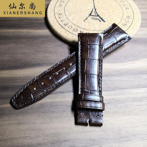 watch bands luxury alligator band soft genuine leather belt custom portugieser strap 20mm 22mm handmade crocodile skin watchbands, Black;brown
watch bands luxury alligator band soft genuine leather belt custom portugieser strap 20mm 22mm handmade crocodile skin watchbands, Black;brown