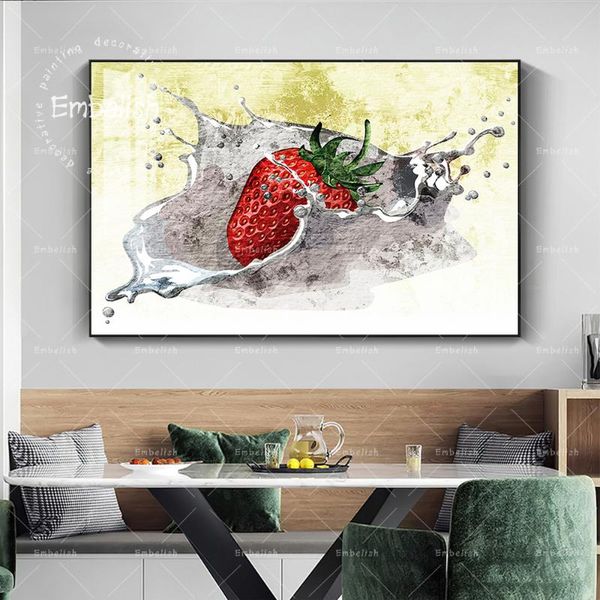 pieces hand draw fruits strawberry splashing kitchen home decor pictures for living room modern dinning canvas paintings
pieces hand draw fruits strawberry splashing kitchen home decor pictures for living room modern dinning canvas paintings