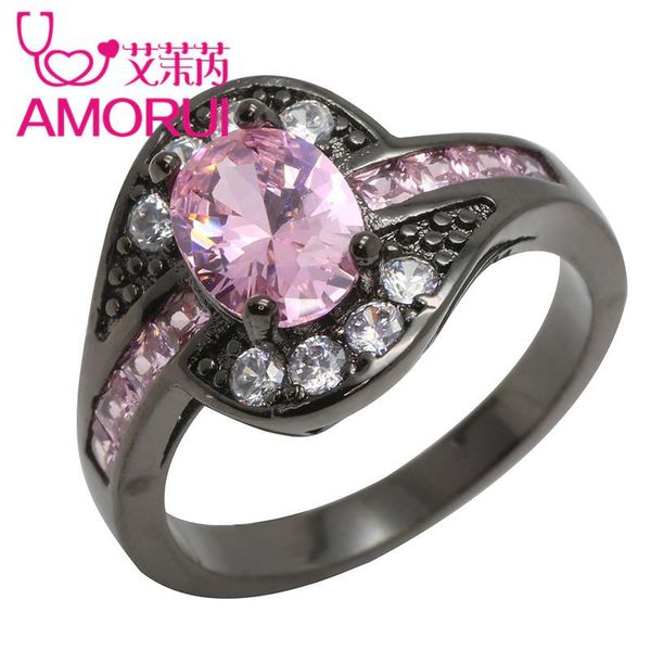 wedding rings amorui vintage black gold plating oval pink birthday cz stone for women engagement gift ring jewelry drop, Slivery;golden
wedding rings amorui vintage black gold plating oval pink birthday cz stone for women engagement gift ring jewelry drop, Slivery;golden