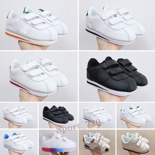 cortez shoes kids sneakers men and women casual sports leather original super moire walking 22-35, Black
cortez shoes kids sneakers men and women casual sports leather original super moire walking 22-35, Black