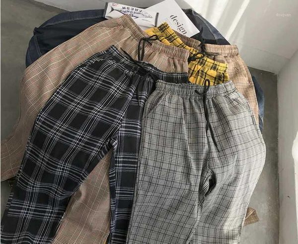 women's pants & capris women streetwear plaid 2021 harajuku high waist joggers korean style sweatpants ladies autumn trousers plus size, Black;white
women's pants & capris women streetwear plaid 2021 harajuku high waist joggers korean style sweatpants ladies autumn trousers plus size, Black;white