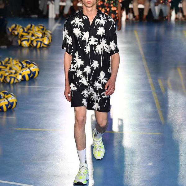 men's tracksuits casual men summer printed two piece sets outfits beach style fashion turn-down collar shirts and shorts suits streetwe, Gray
men's tracksuits casual men summer printed two piece sets outfits beach style fashion turn-down collar shirts and shorts suits streetwe, Gray